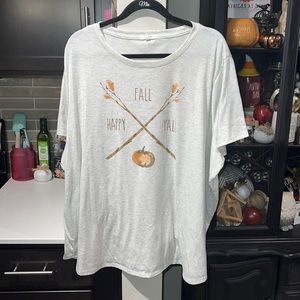 Happy Fall Y'all Oversized Tee